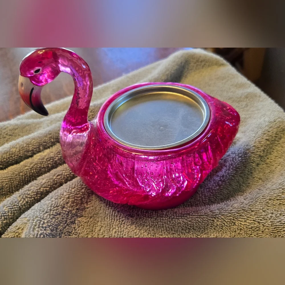 Flamingo Candle Holder - Picture 2 of 4